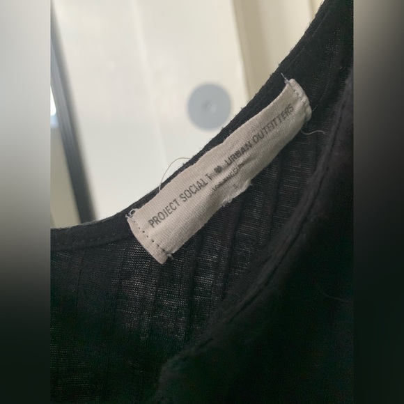 Urban Outfitters crop lace up tank - Picture 2 of 4